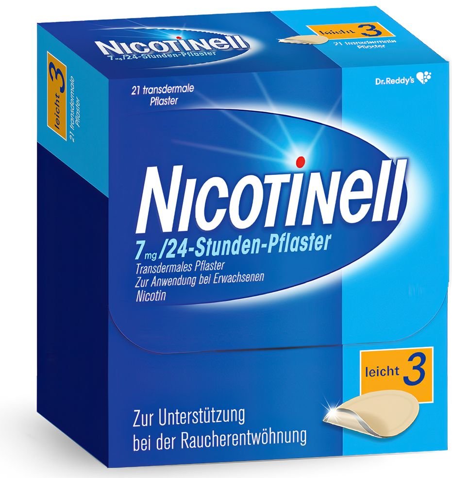 Nicotinell 7 mg/24-Stunden-Pflaster 17,5mg 21 St Pflaster transdermal