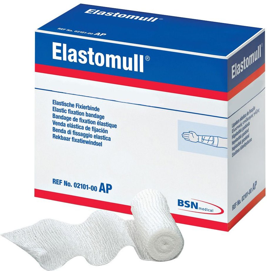 Thumbnail - Elastomull 8 cmx4 m elast.Fixierb.45252 100 St Binden
