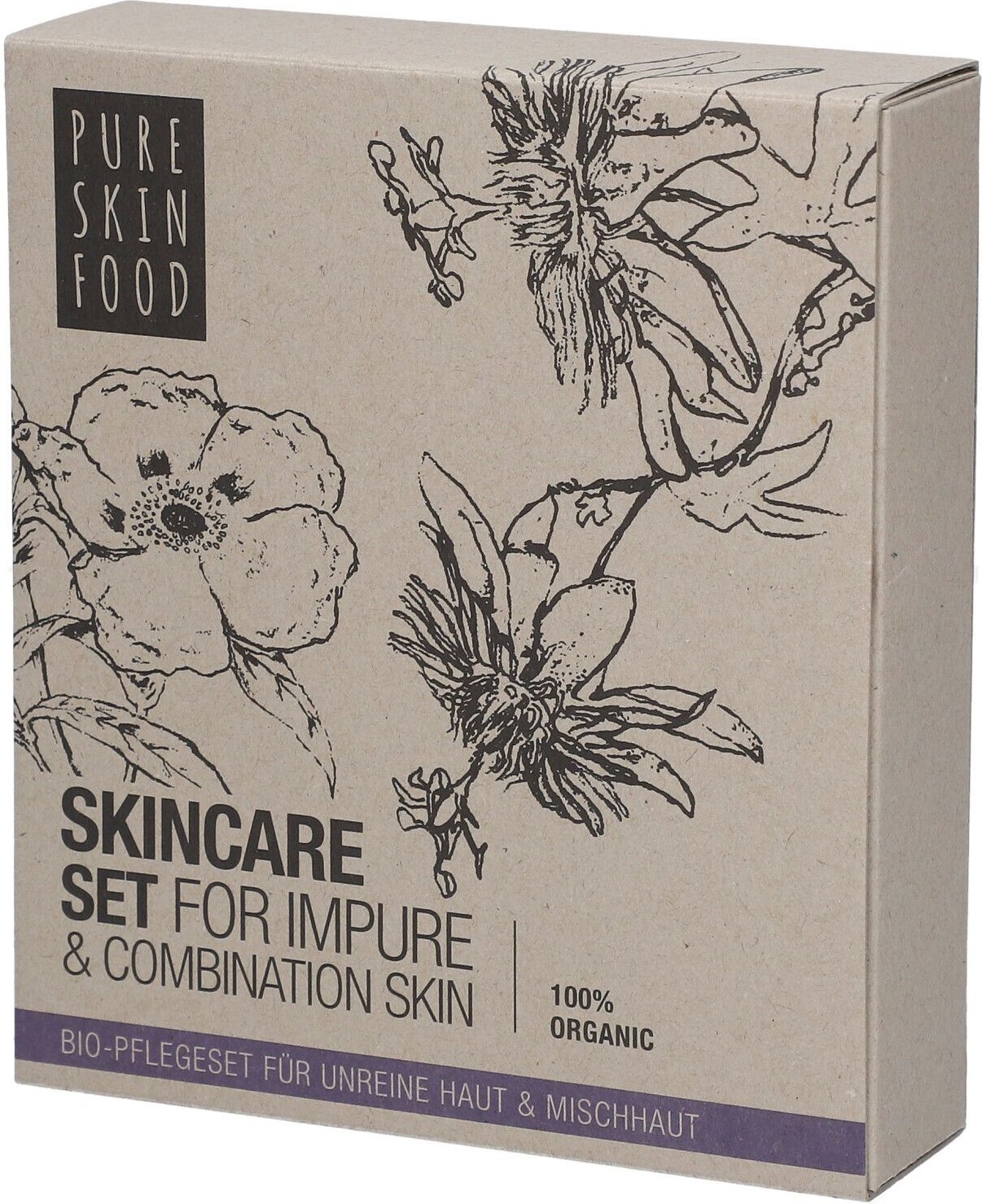 Bio Skincare Set für unreine Haut & Mischhaut 1 St