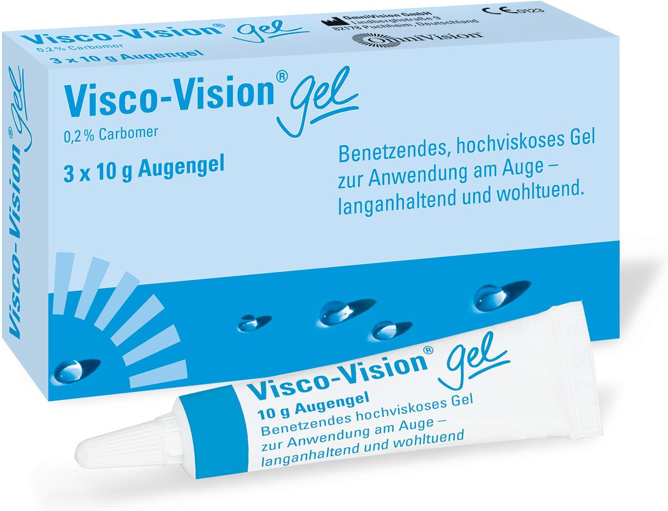 VISCO-Vision Gel 3x10 g Augengel