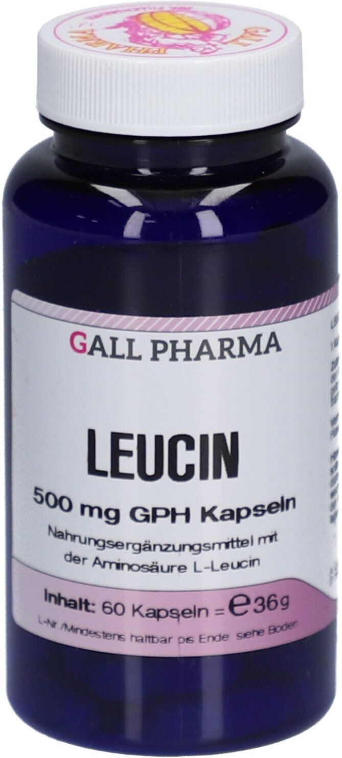 Leucin 500 mg GPH Kapseln 60 St