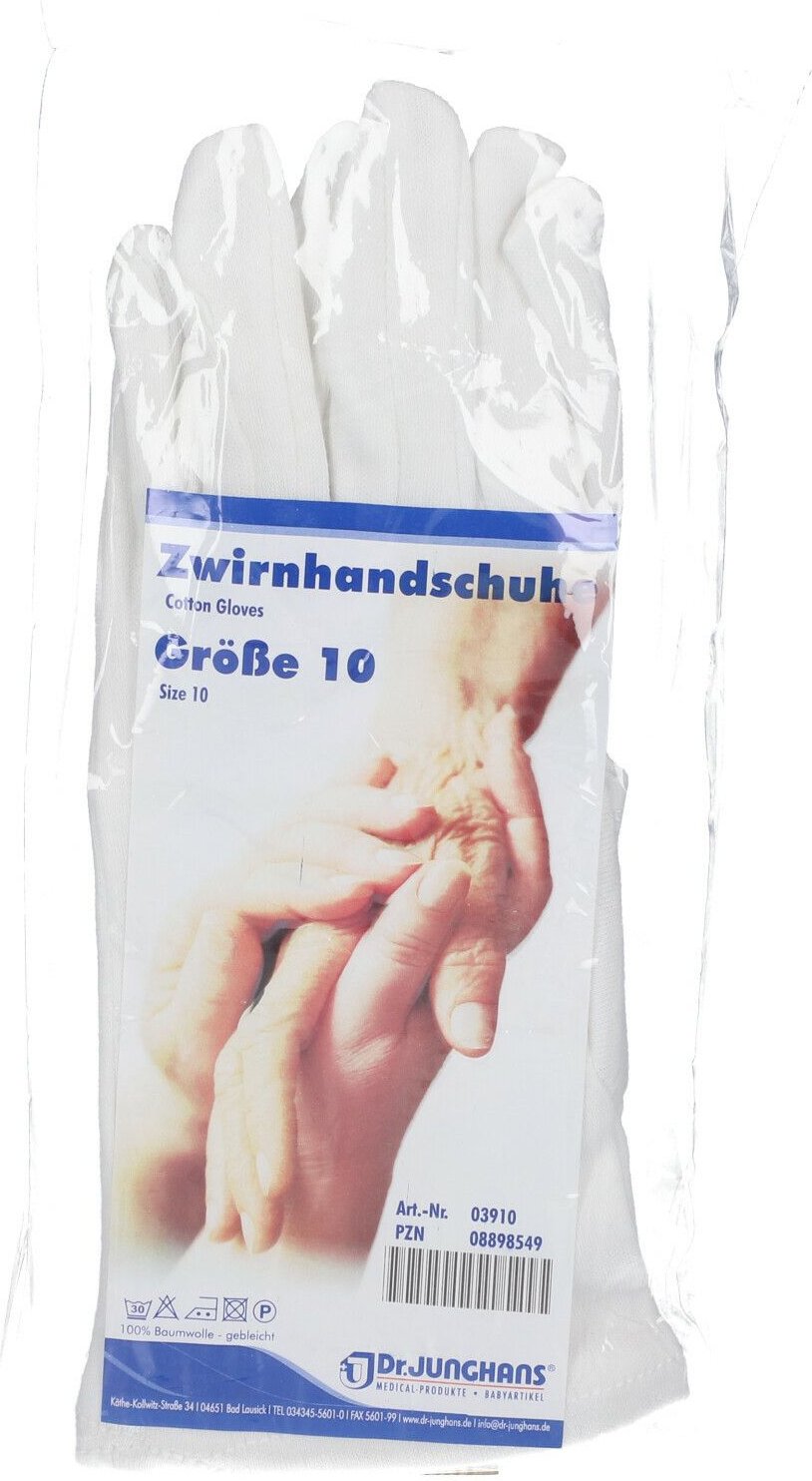 Zwirnhandschuhe Gr.10 2 St Handschuhe