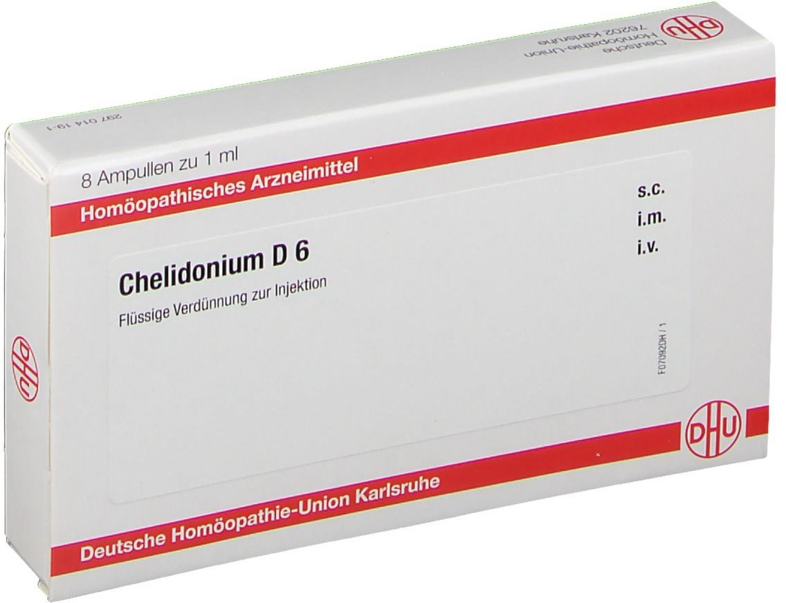 Chelidonium D 6 Ampullen 8x1 ml