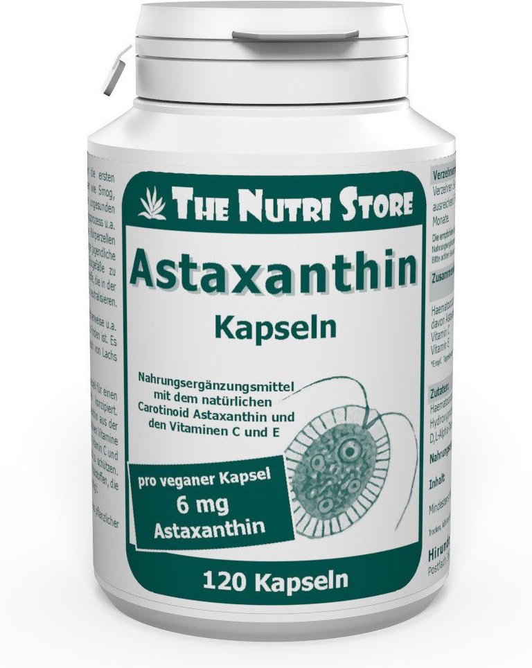 Astaxanthin 6 mg vegetarische Kapseln