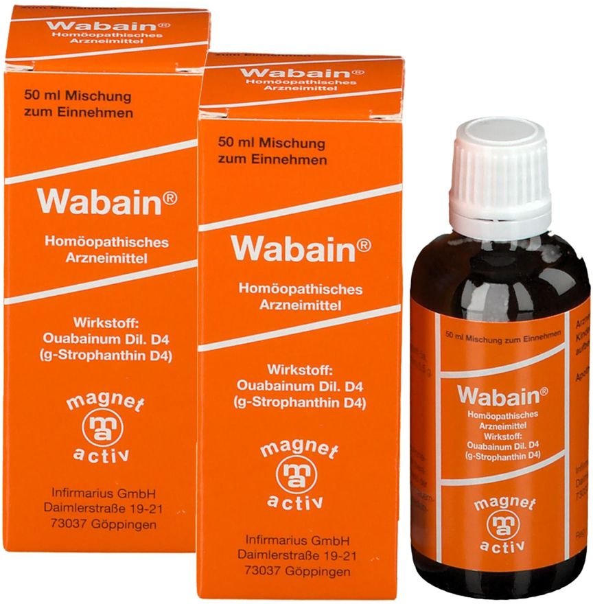 Wabain Tropfen zum Einnehmen Doppelpack 2x50 ml