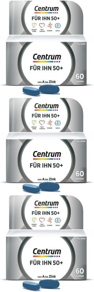 Thumbnail - Centrum für Ihn 50+ Capletten x3 3x60 St Tabletten
