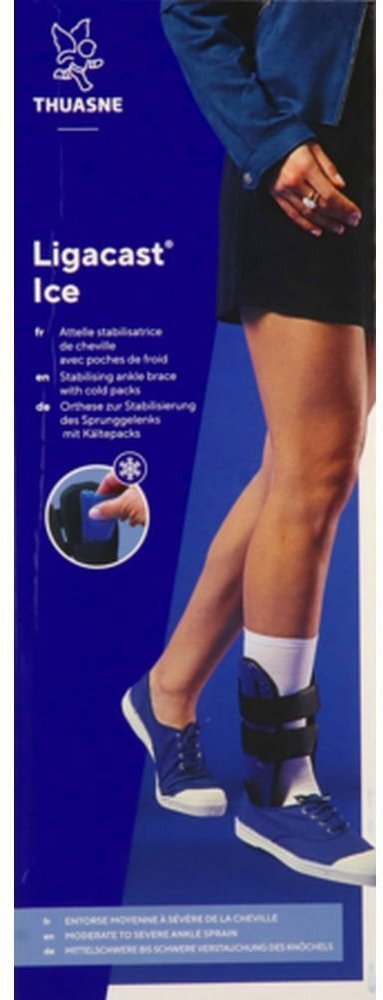 Ligacast ICE Attelle Stabilisatrice DE Cheville T1 BT1 1 St