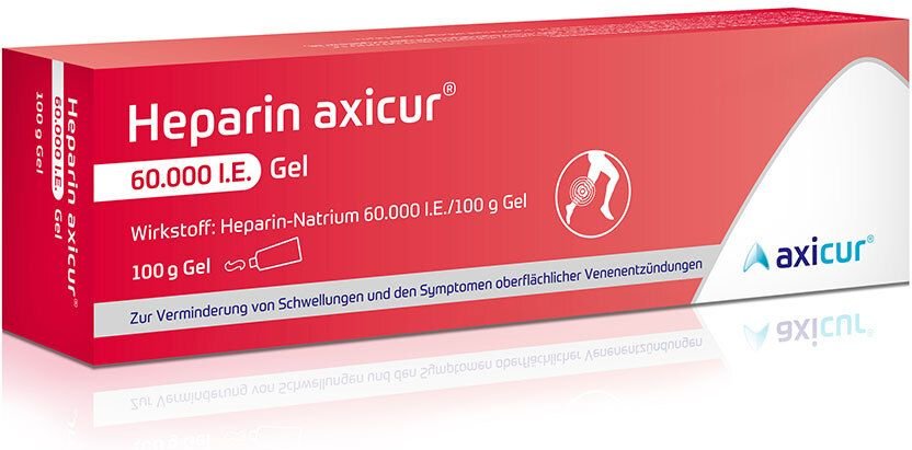Heparin Axicur 60.000 I.e. Gel 100 g