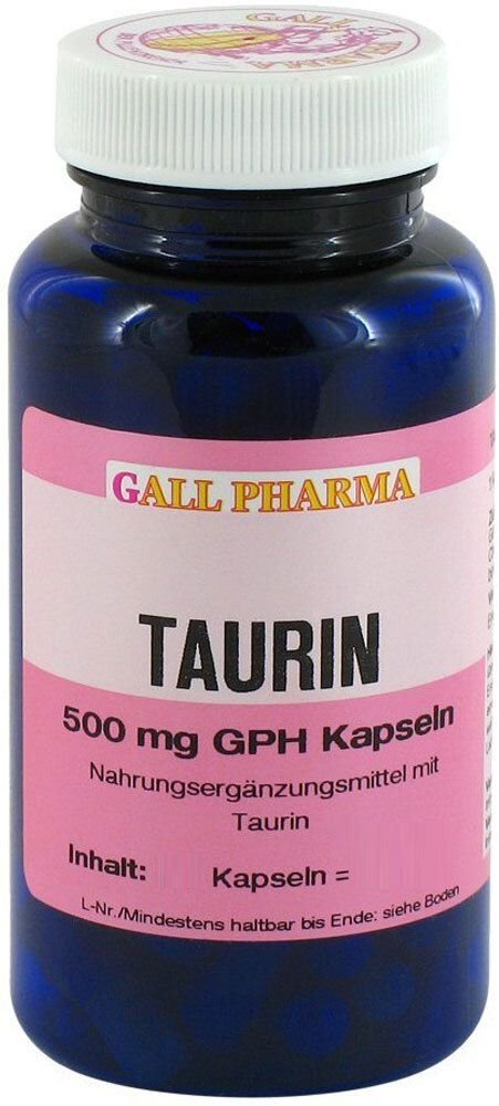 Taurin 500 mg GPH Kapseln 180 St