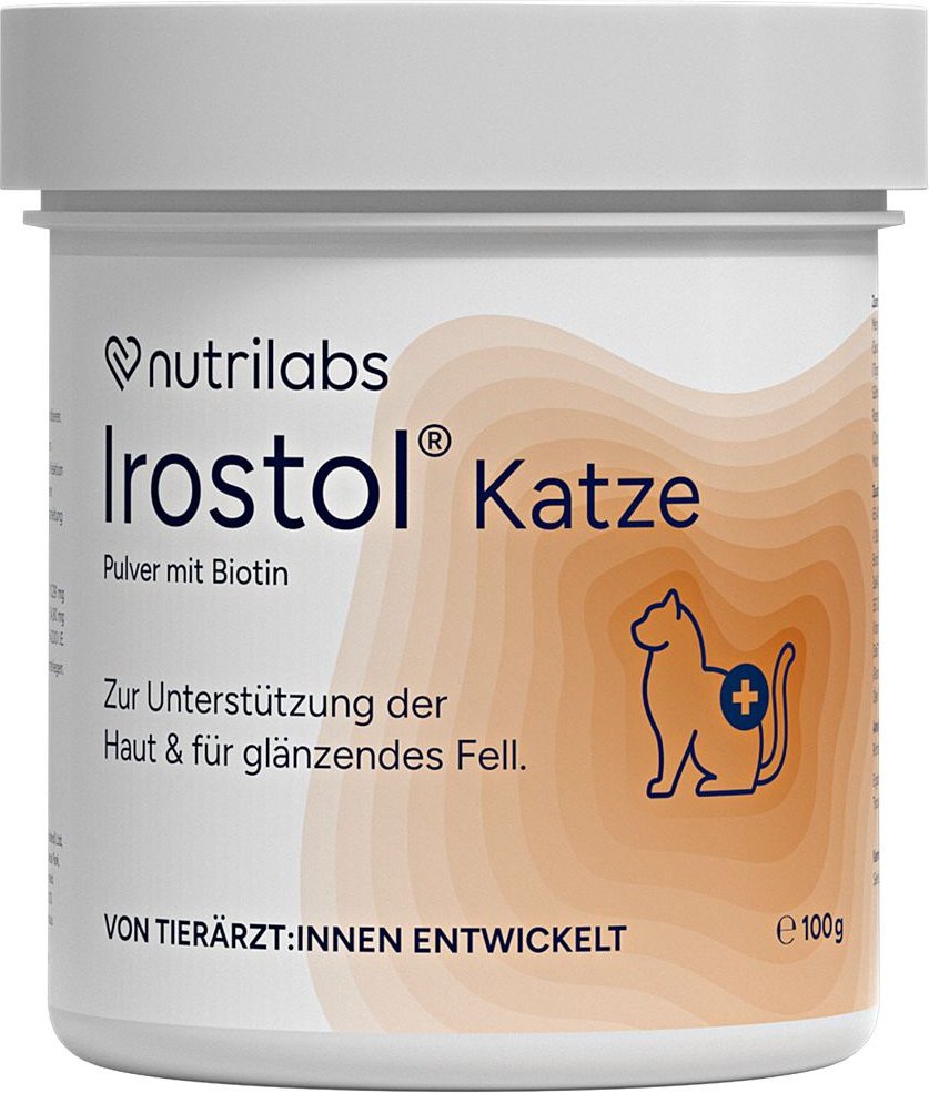 Irostol Ergänzungsfuttermittel Pulver f.Katzen 100 g