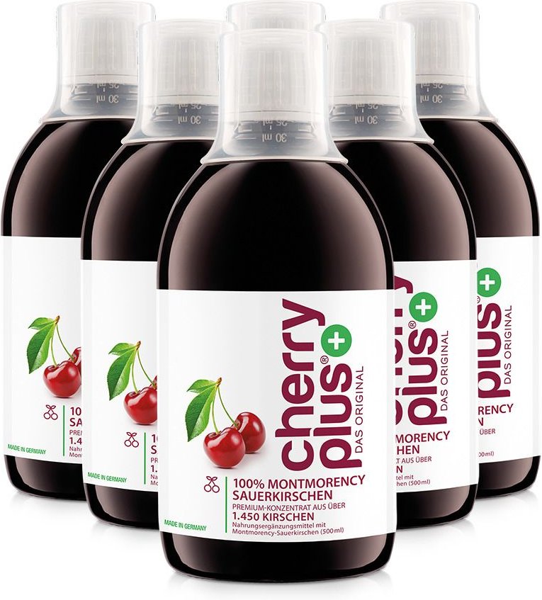 Thumbnail - Cherry Plus Das Original Montmorency Sauerk.-Konz. 6x500 ml Konzentrat