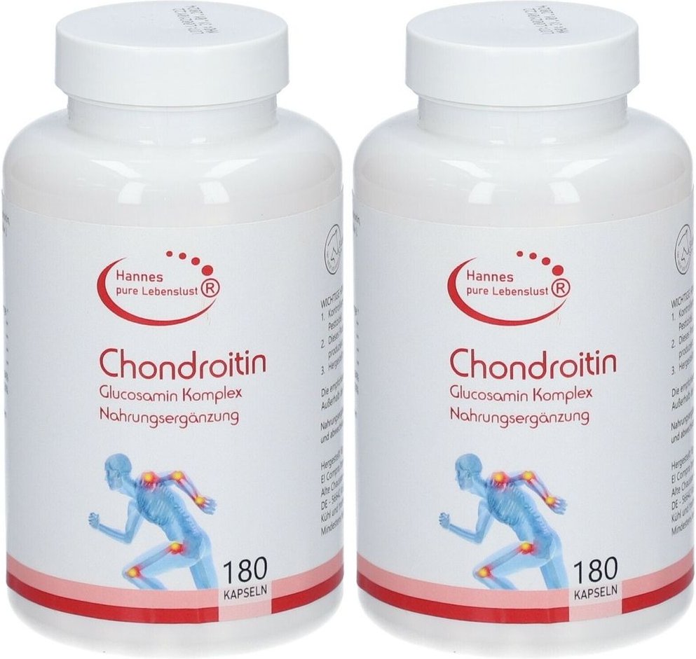 Chondroitin Glucosamin+C Komplex Vegi Kapseln 2x 2x180 St