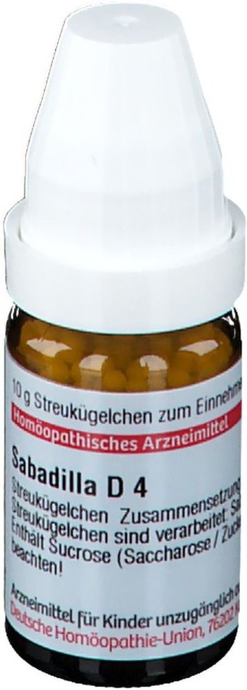 Sabadilla D 4 Globuli 10 g