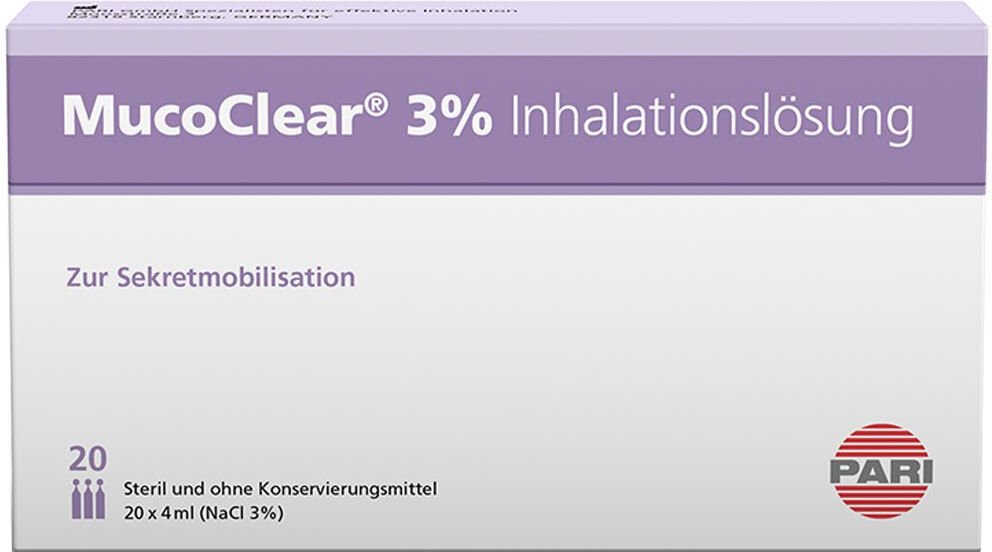 Mucoclear 3% NaCl Inhalationslösung 20x4 ml