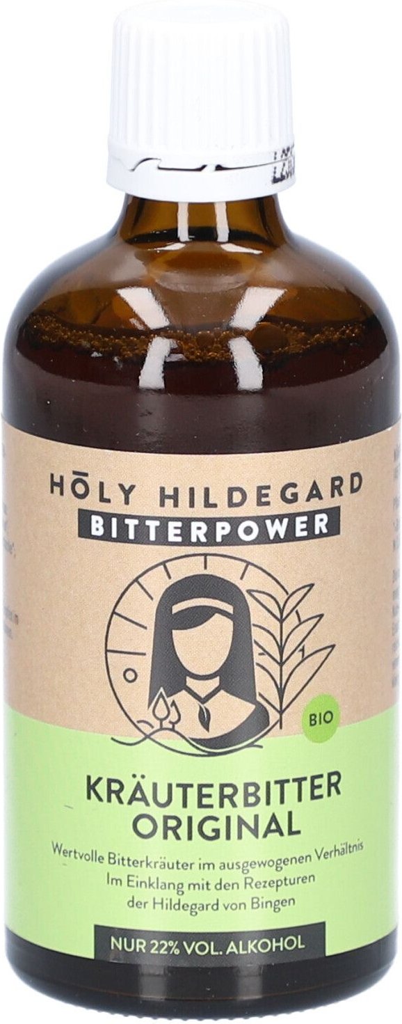 Holy Hildegard BitterPower Kräuterbitter Original 100 ml Tropfen