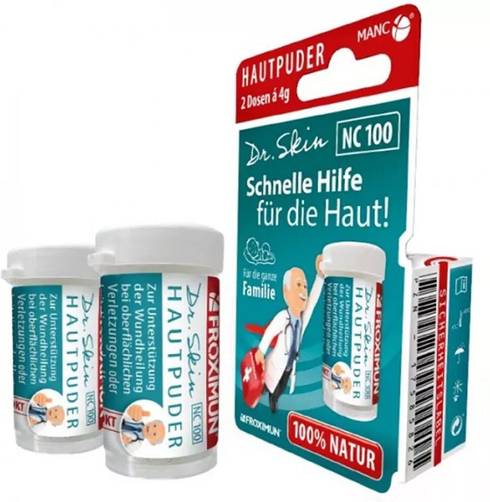 Dr.skin NC 100 Hautpuder 2x4 g Puder