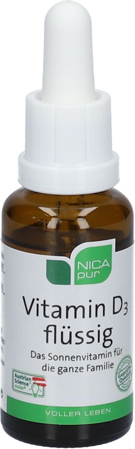 Nicapur Vitamin D3 flüssig 25 ml Tropfen