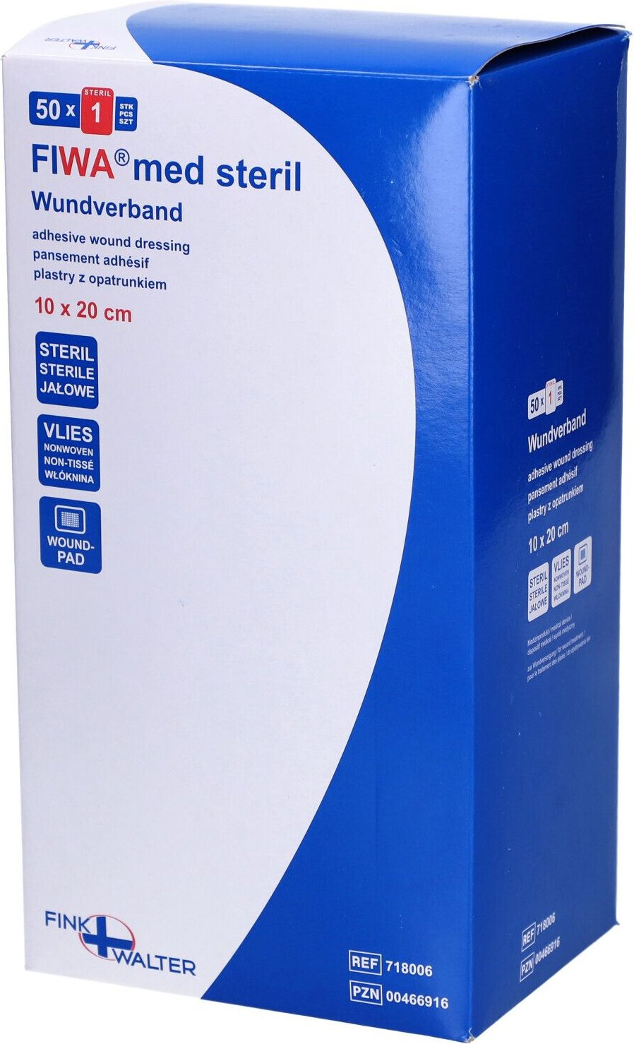 Wundverband steril 10x20 cm 50 St Pflaster