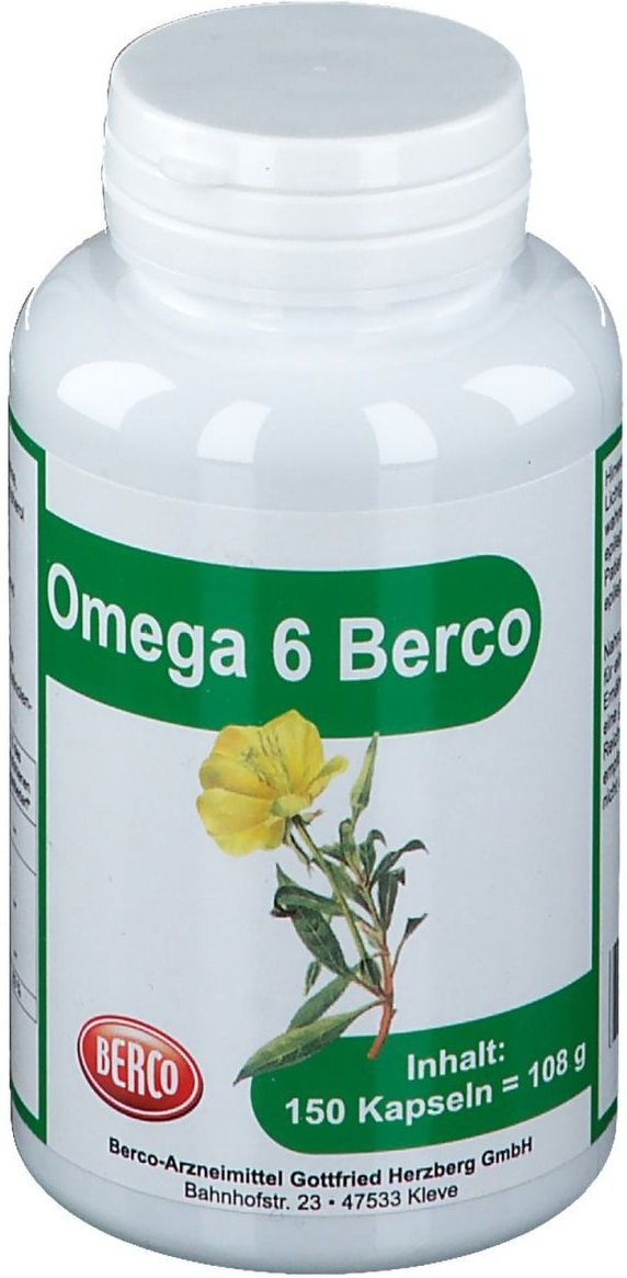 Omega 6 Berco Kapseln 150 St