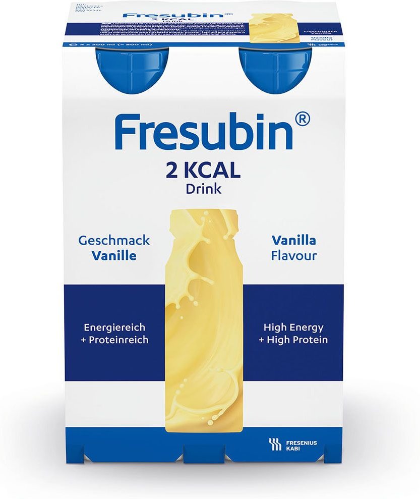 Fresubin 2 kcal Drink Vanille Trinkflasche 4x200 ml Lösung