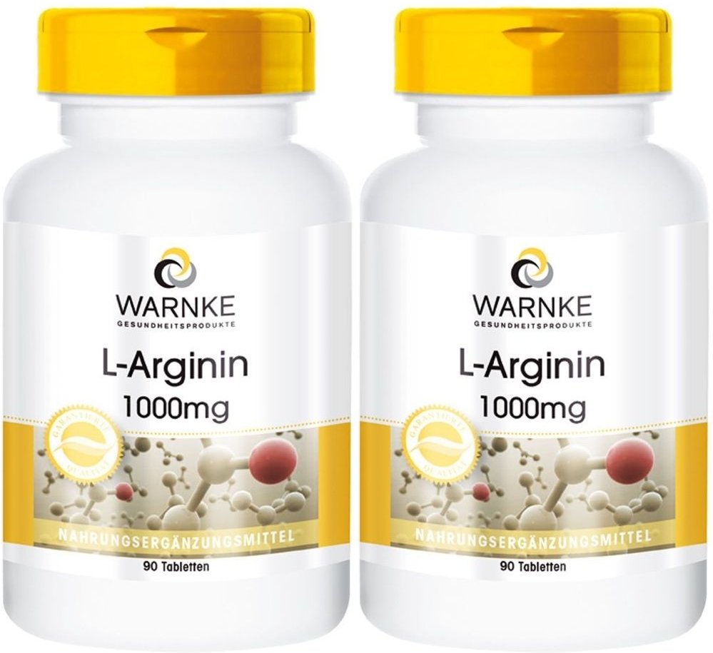 L-Arginin 1000 mg Tabletten 2x 2x90 St