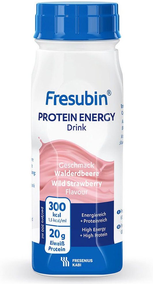 Fresubin Protein Energy Drink Walderdbe.Trinkfl. 4x200 ml Lösung