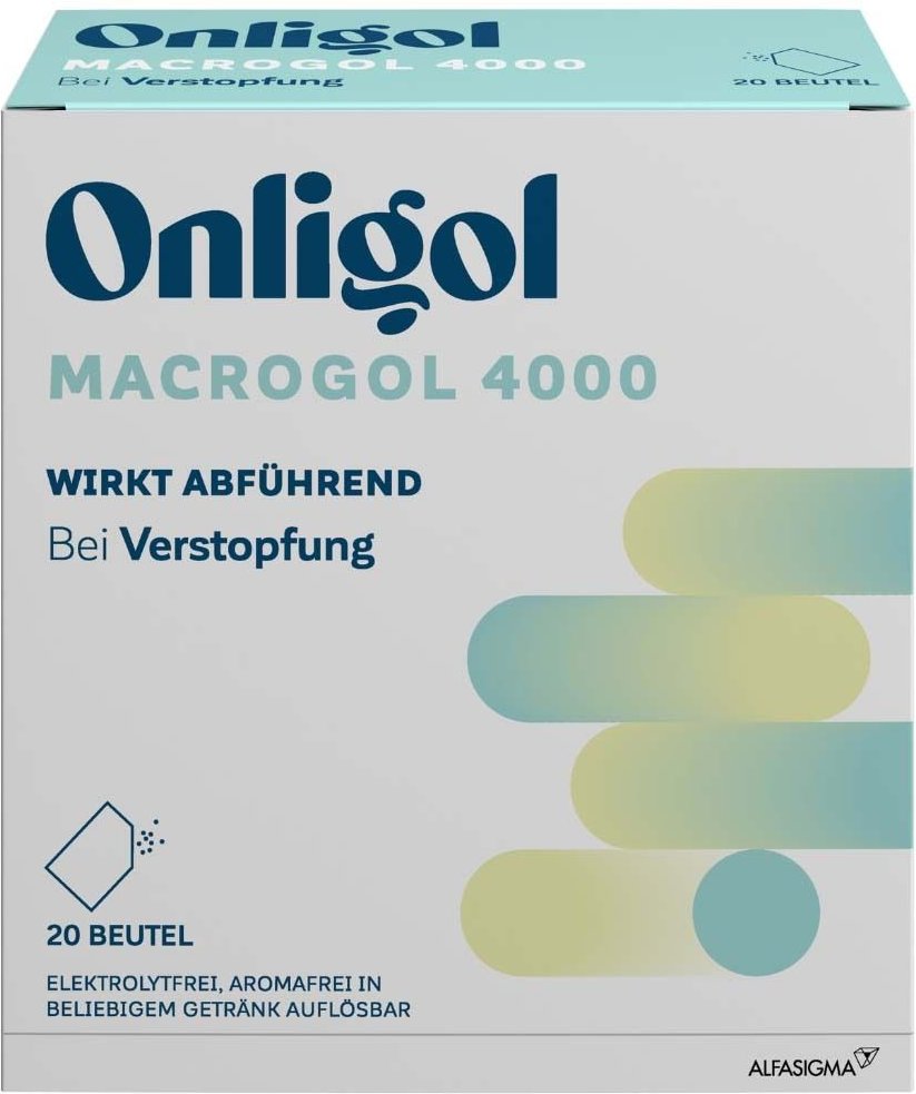 Thumbnail - Onligol Macrogol 4000 Plv.z.Herst.e.Lsg.Sachet 20x10 g Pulver