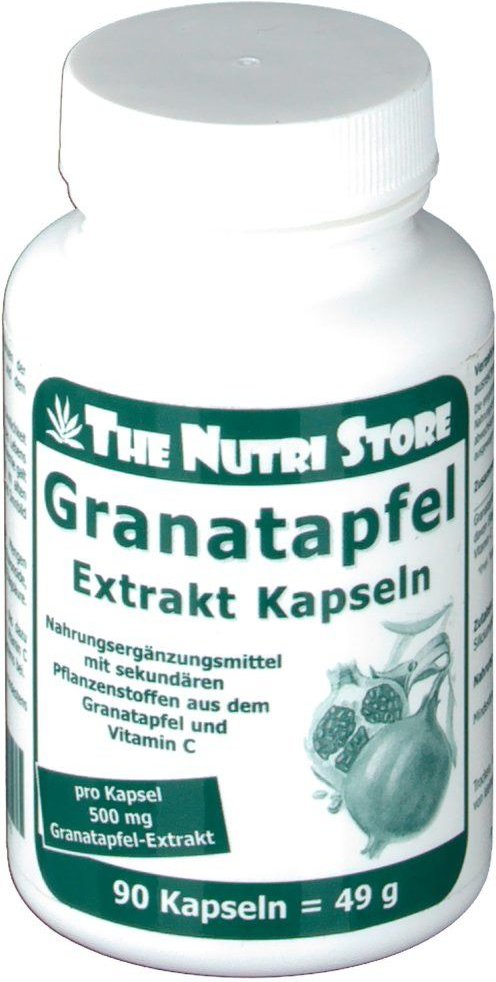 Thumbnail - Granatapfel Extrakt 500 mg Kapseln 90 St