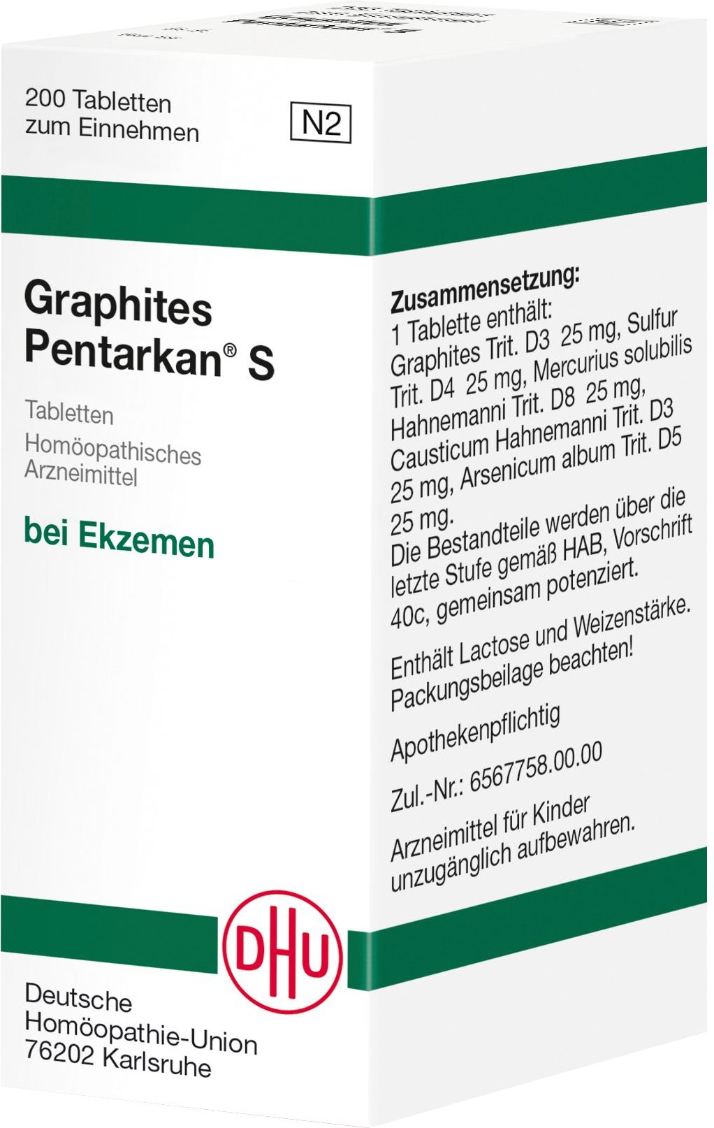 Thumbnail - Graphites Pentarkan S Tabletten 200 St
