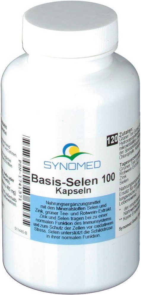 Basis Selen 100 Kapseln 120 St
