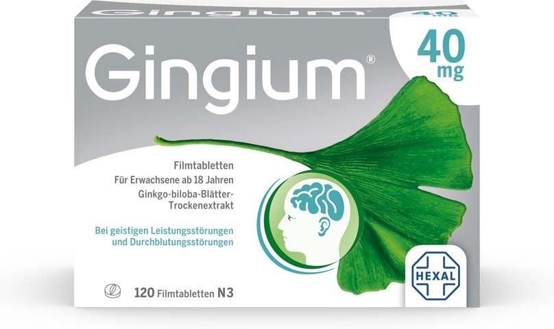 Gingium 40 mg Filmtabletten 120 St