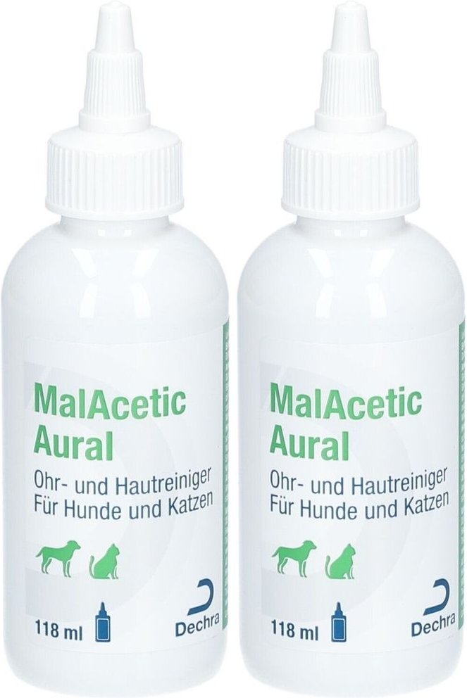 Malacetic Aural Ohrrei VET x2 2x118 ml Flüssigkeit