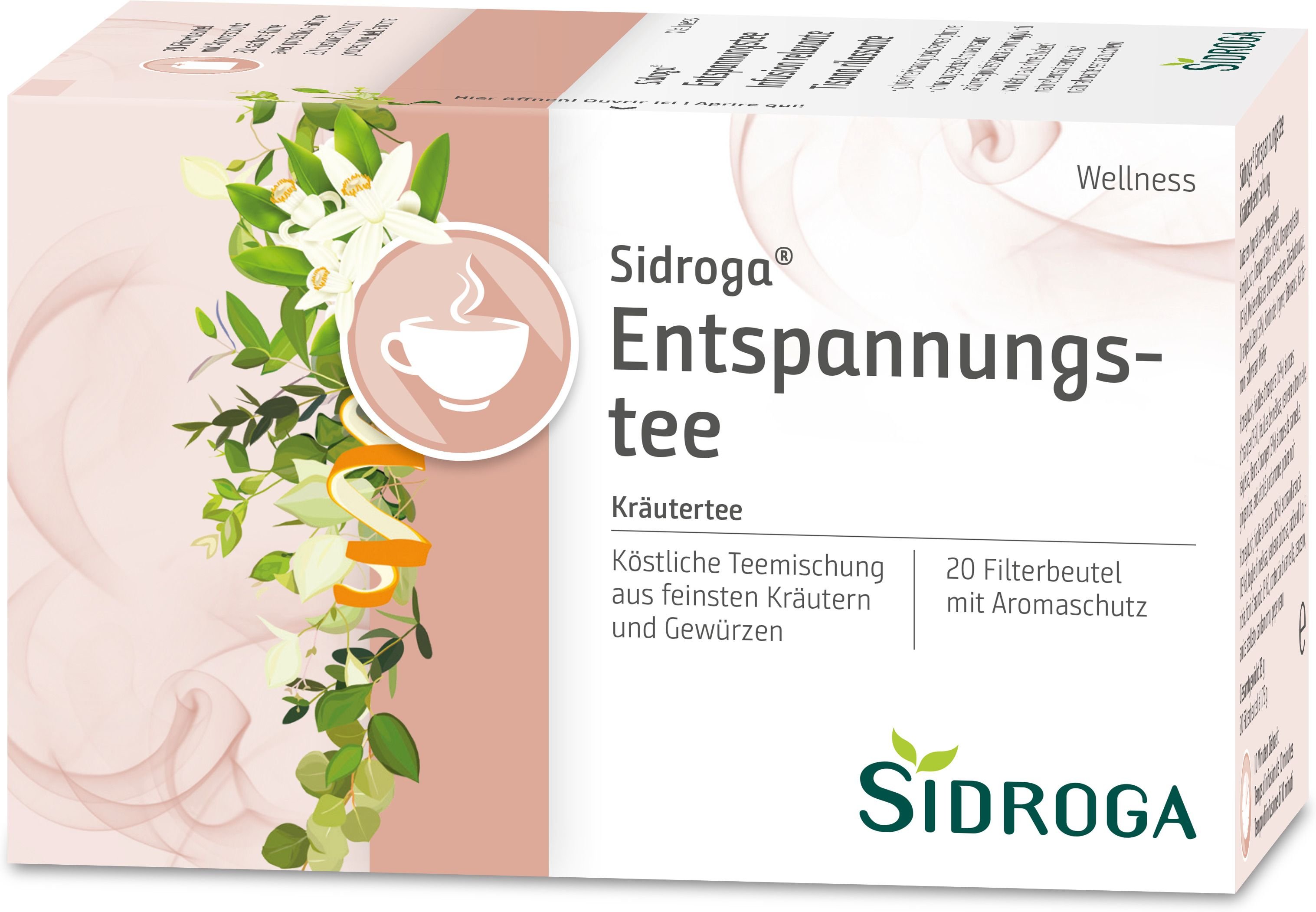 Sidroga Wellness Entspannungstee Filterbeutel 20x1,75 g Tee