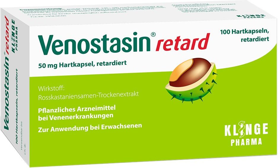 Venostasin retard 50 mg Hartkapsel retardiert 100 St Retard-Kapseln