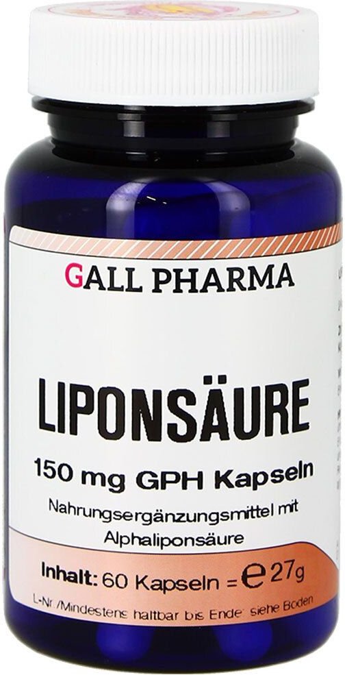Liponsäure Kapseln 150 mg 60 St