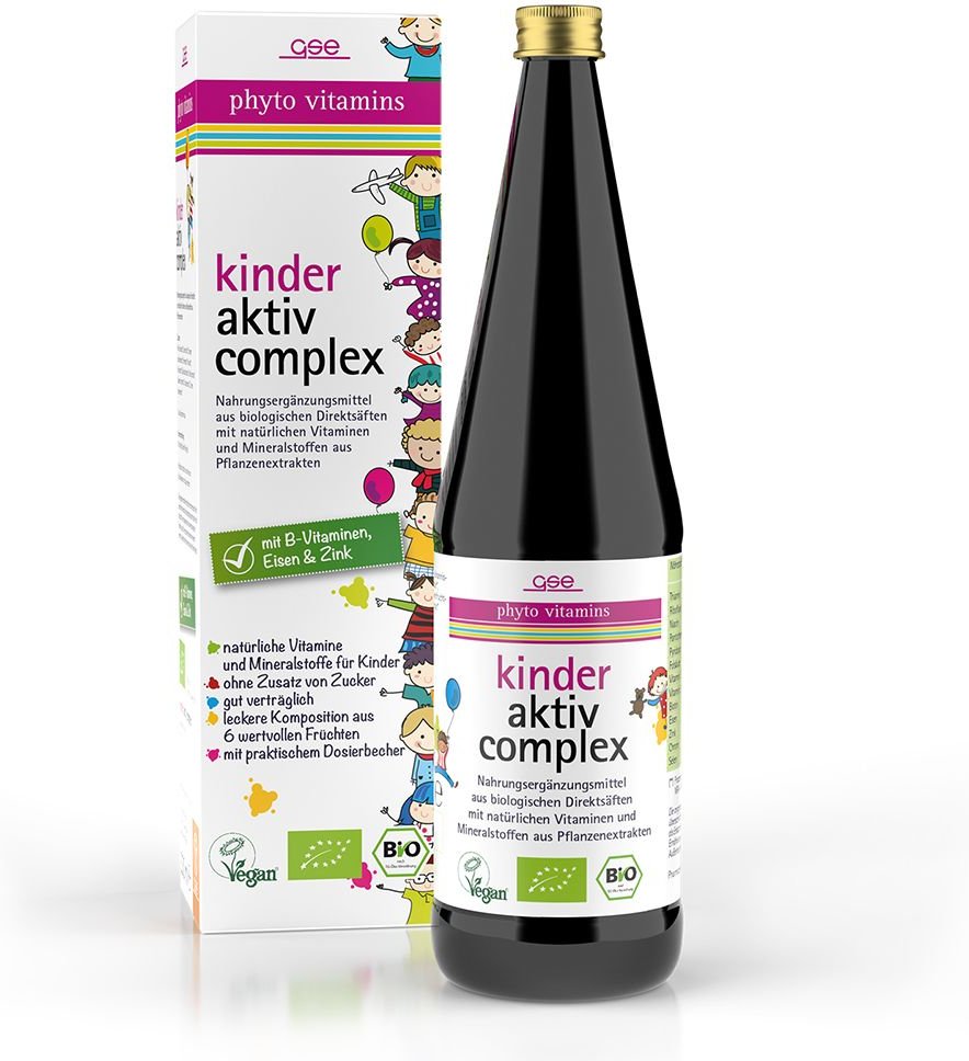 GSE Kinder Aktiv Complex Bio 330 ml Flüssigkeit zum Einnehmen