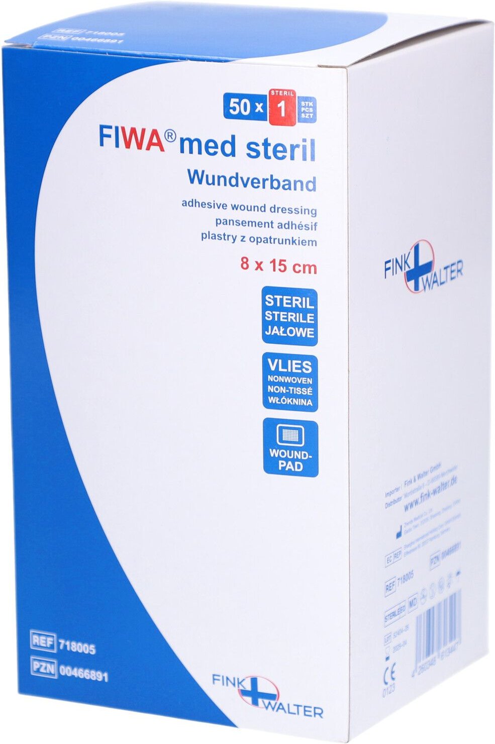 Wundverband steril 8x15 cm 50 St Verband