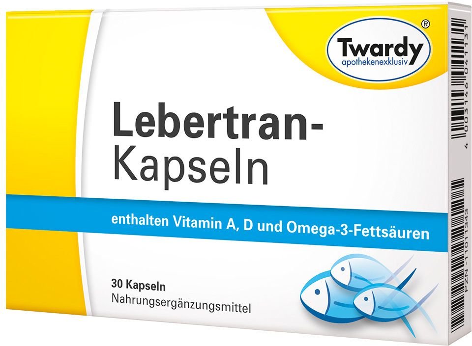 Lebertran Kapseln 30 St