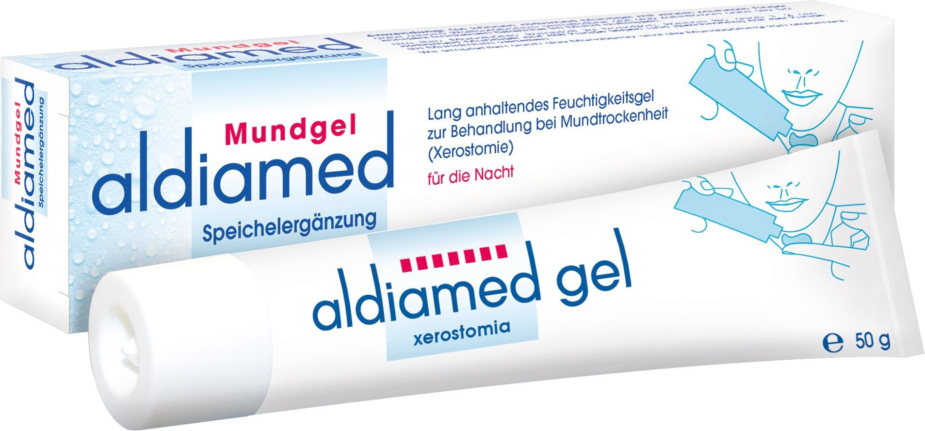 Aldiamed Mundgel z.Speichelergänzung 50 g Gel