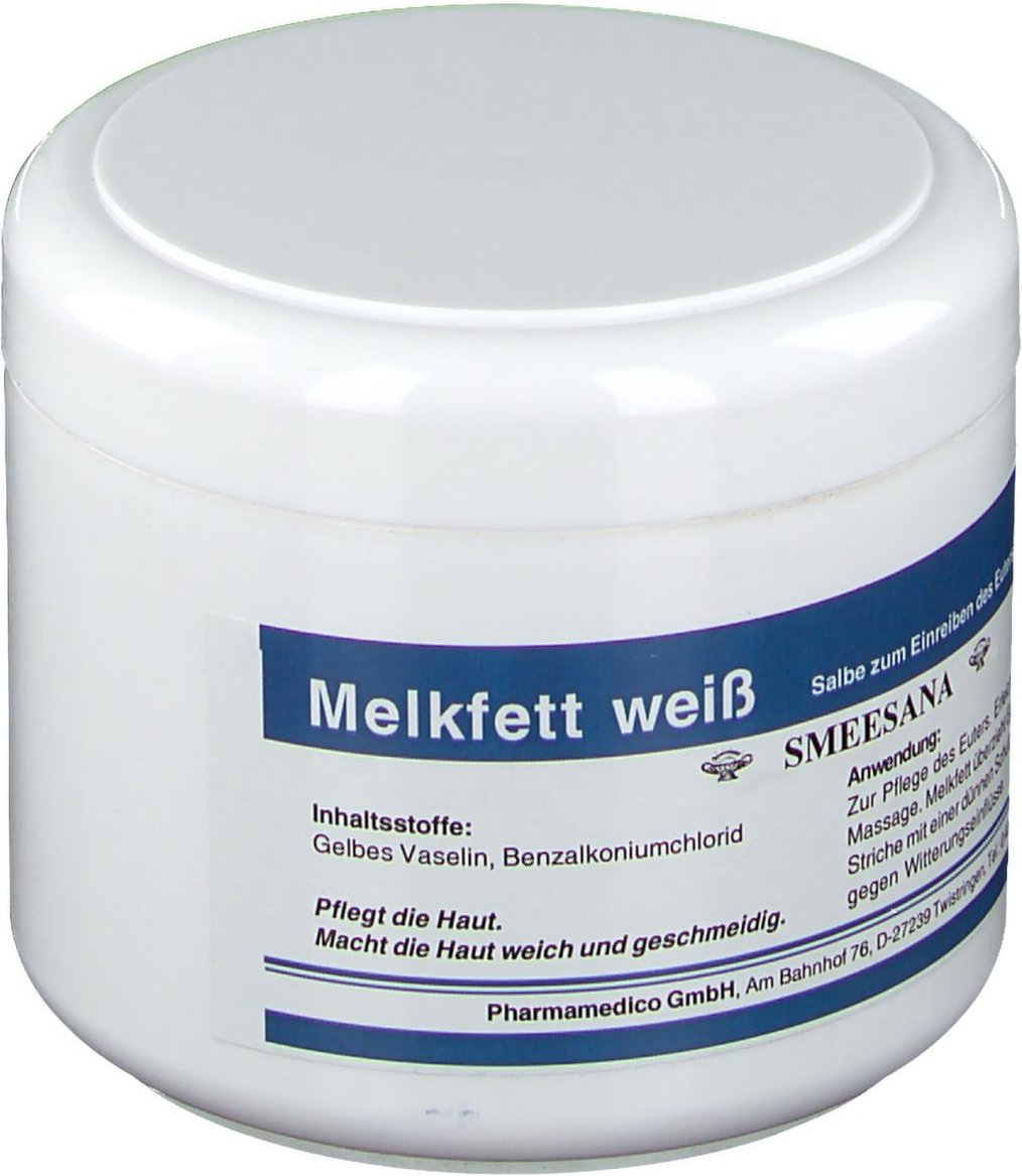 Melkfett Weiss Smeesana vet. 500 ml Salbe