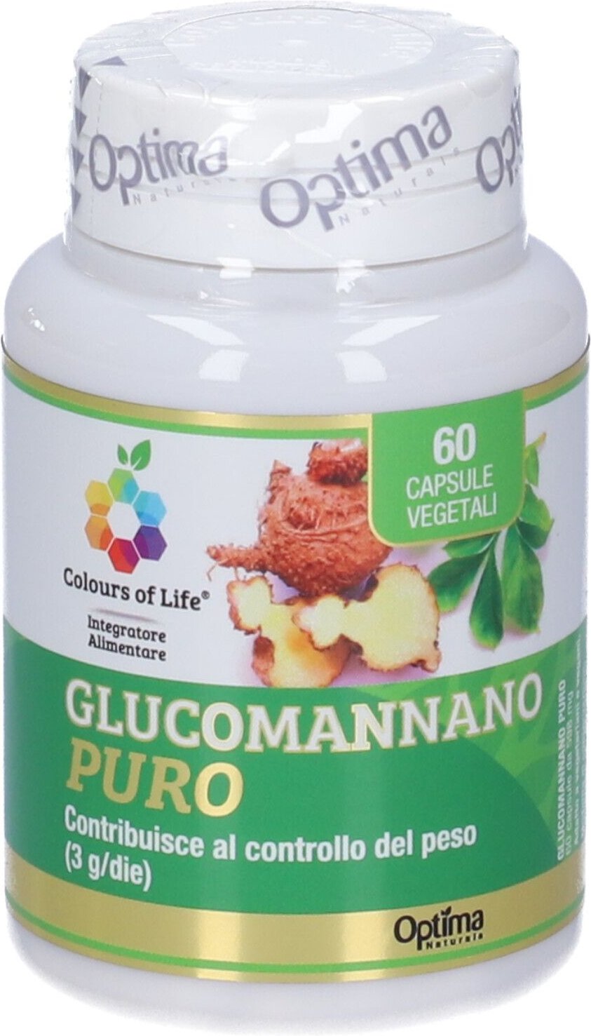 Glucomannano Puro 60Cps 35,88 g Kapseln
