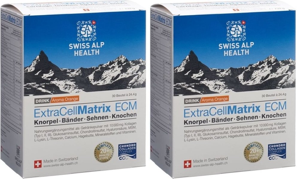 Extra Cell Matrix ECM Knorpel Orange x2 2x30 St Beutel