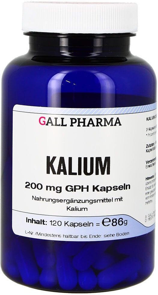 Kalium 200 mg GPH Kapseln 120 St