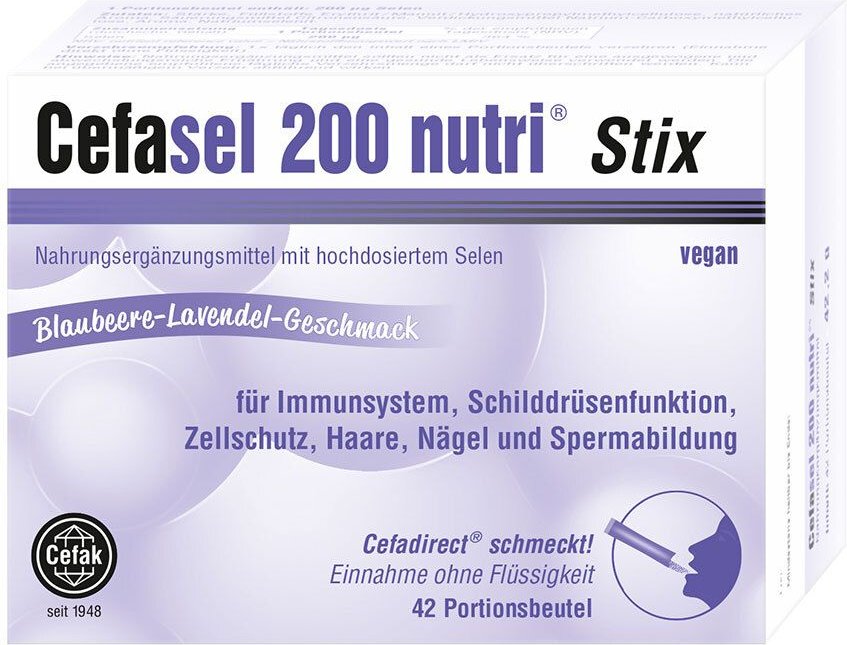 Cefasel 200 nutri Stix Granulat 42 St