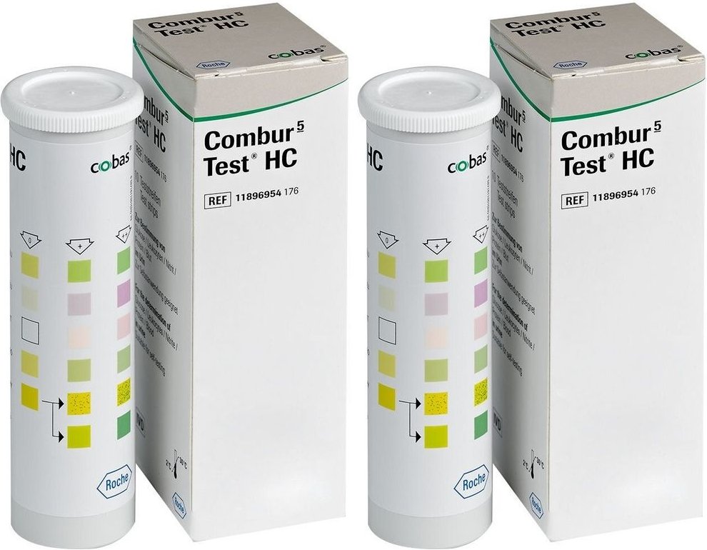 Combur 5 Test HC Teststreifen 2x 2x10 St