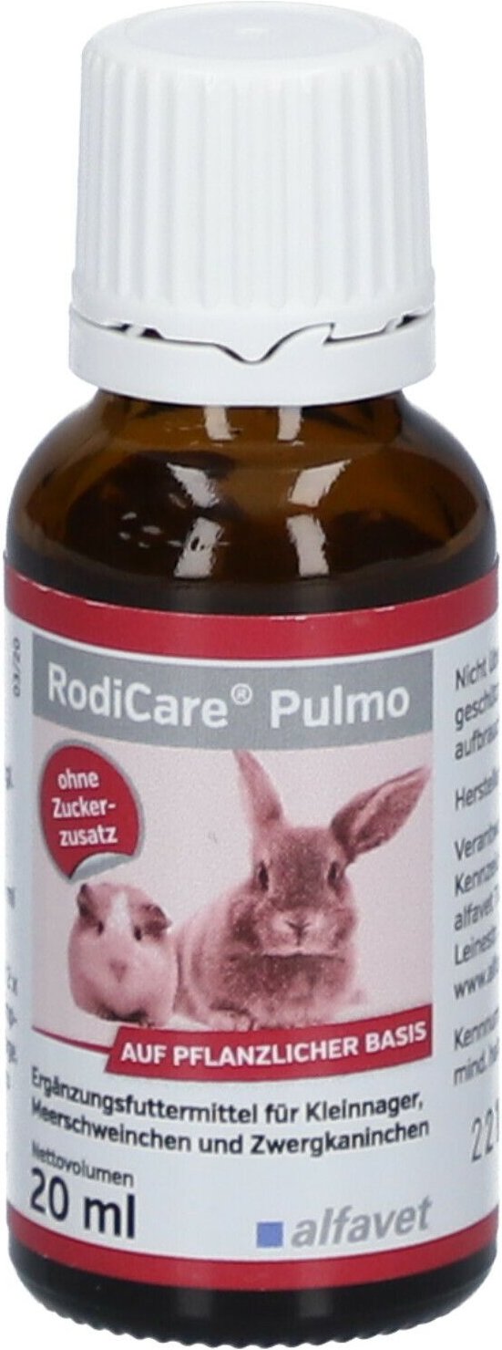 Thumbnail - Rodicare Pulmo flü.f.Kleinnag./Meerschw./Zwergkan. 20 ml Flüssigkeit