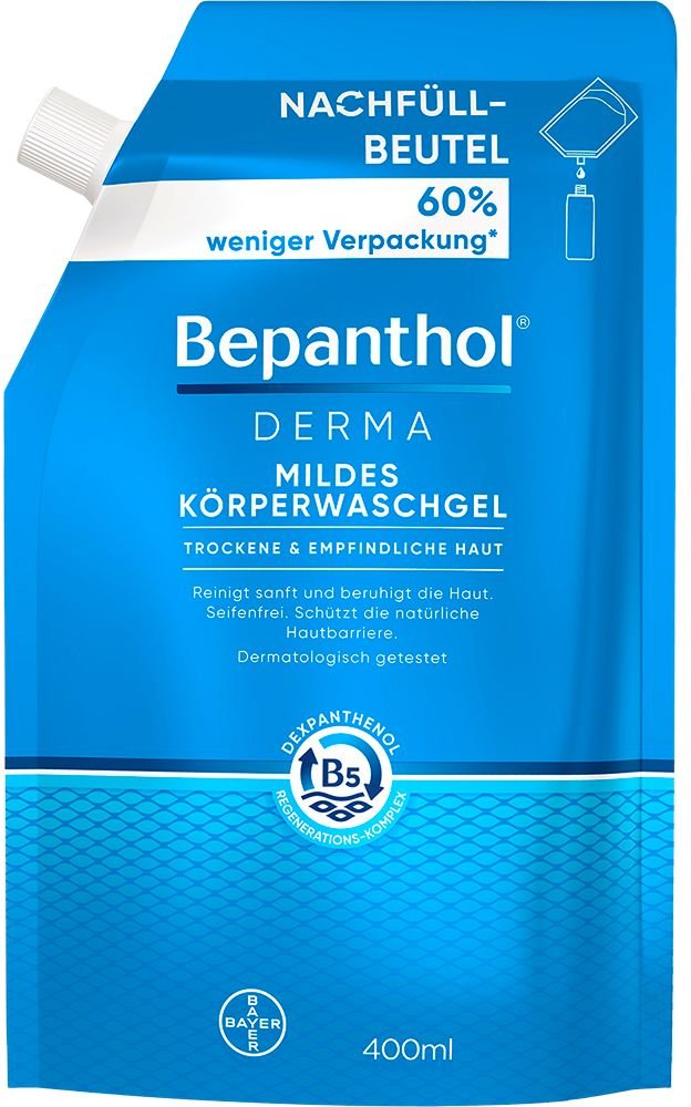 Bepanthol Derma mildes Körperwaschgel 1x400 ml Gel