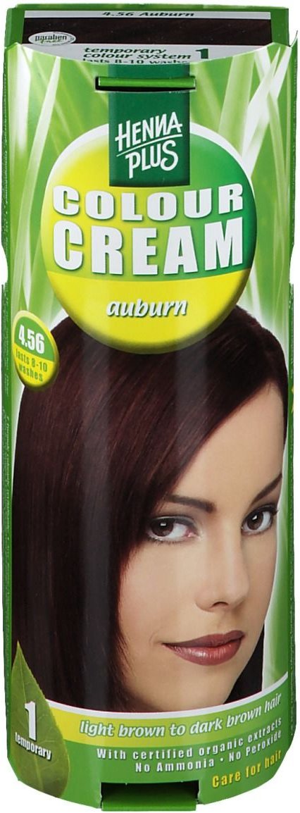 Hennaplus Colour Cream auburn 4,56 60 ml Creme