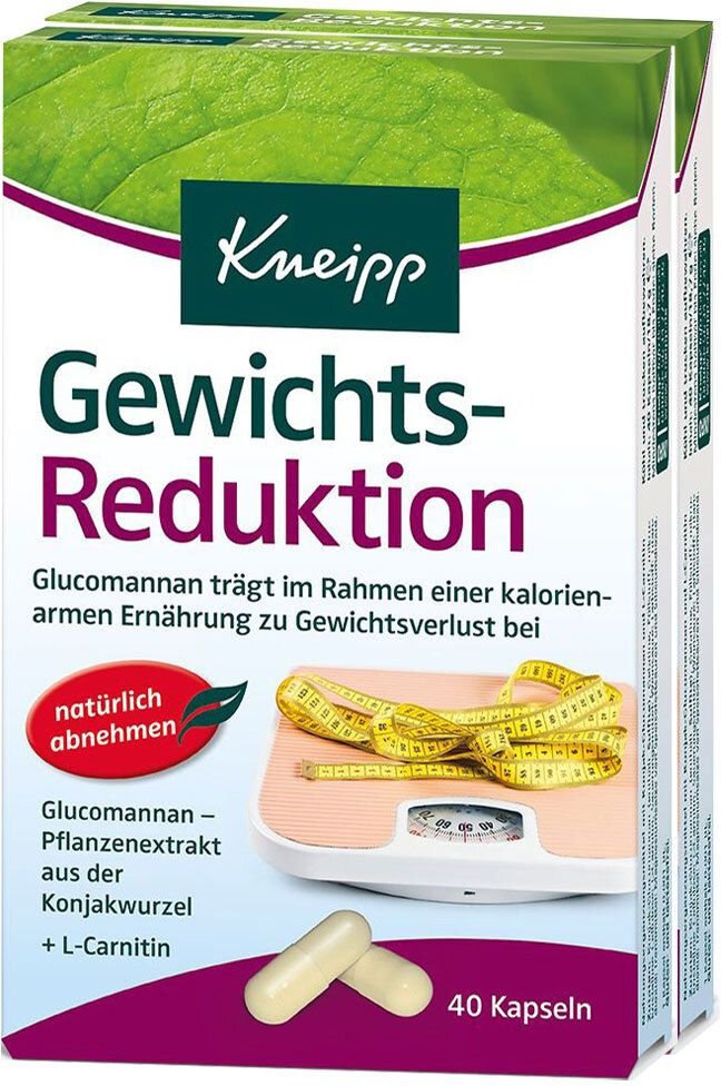 Kneipp Gewichts-Reduktion 2x40 St Kapseln