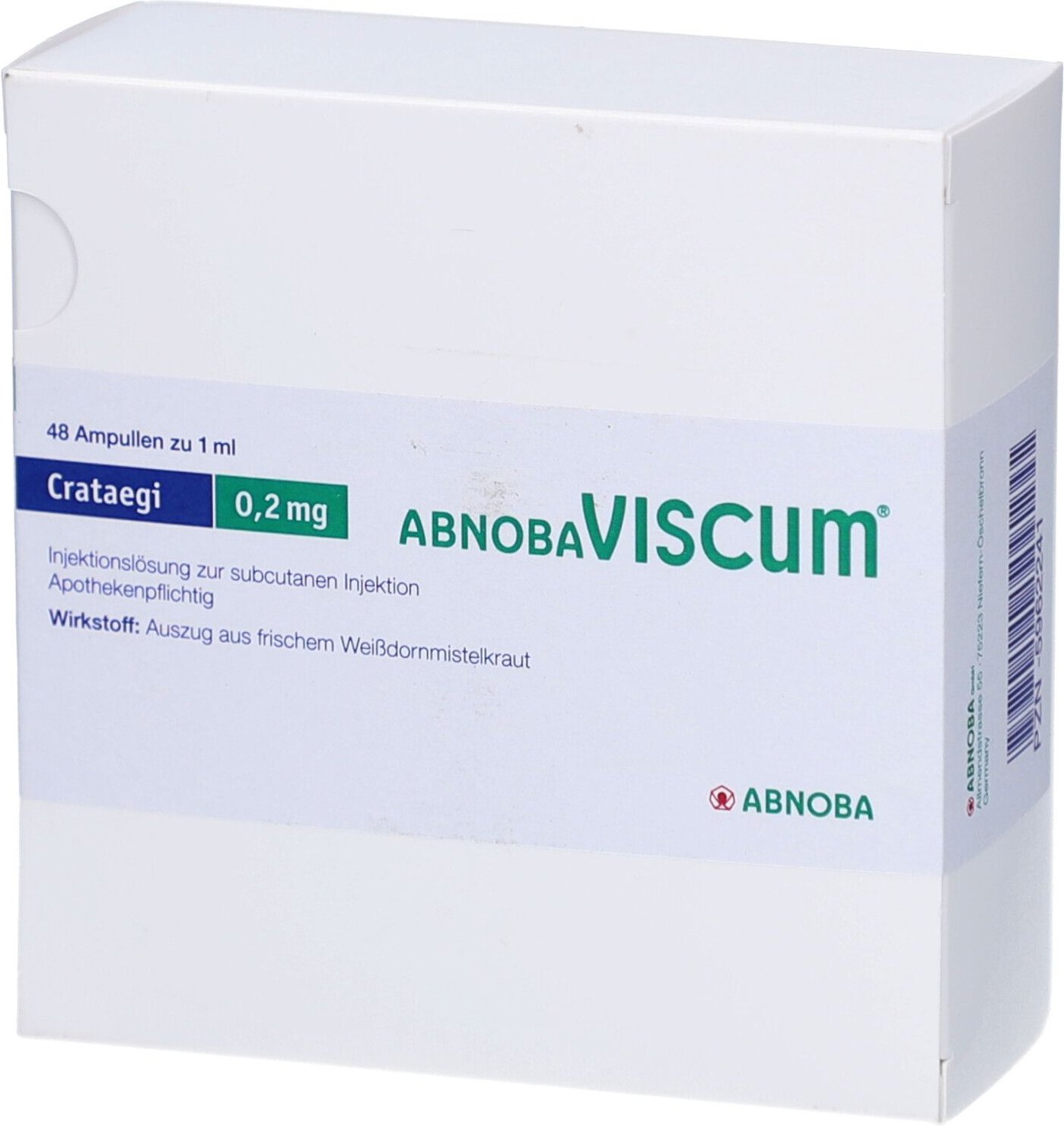 Abnobaviscum Crataegi 0,2 mg Ampullen 48 St